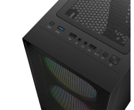 LOGIC CONCEPT Arya ARGB USB 3.0 Midi Tower Czarny AT-ARYA-10-000000-0002 - 1185196 - zdjęcie 10
